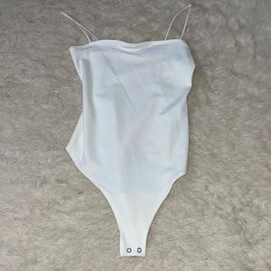 White bodysuit Abercrombie and fitch XS